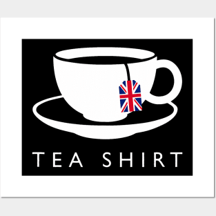 I Love English Tea UK Flag Fun Novelty Souvenir Memorabilia Posters and Art